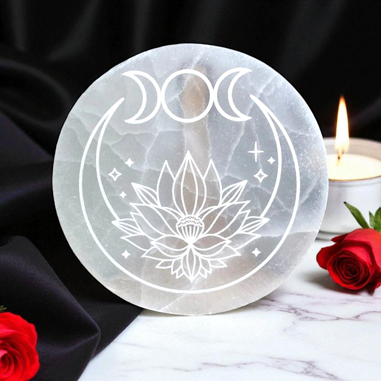 Selenite Plate