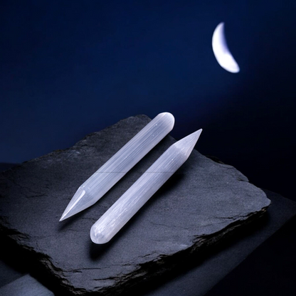 Selenite Wand