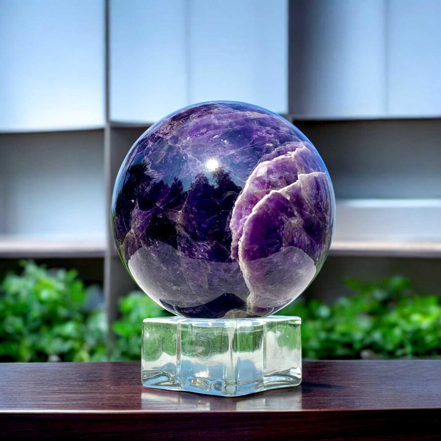Amethyst Crystal Sphere Ball