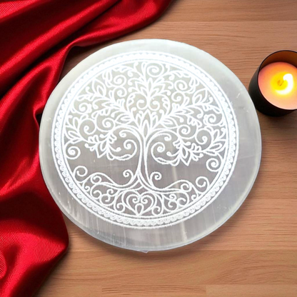 Selenite Plate