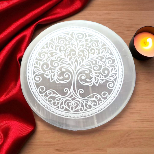 Selenite Plate